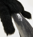 David Koma Shearling jacket