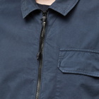 C.P. Company Men's Arm Lens Zip Overshirt in Total Eclipse