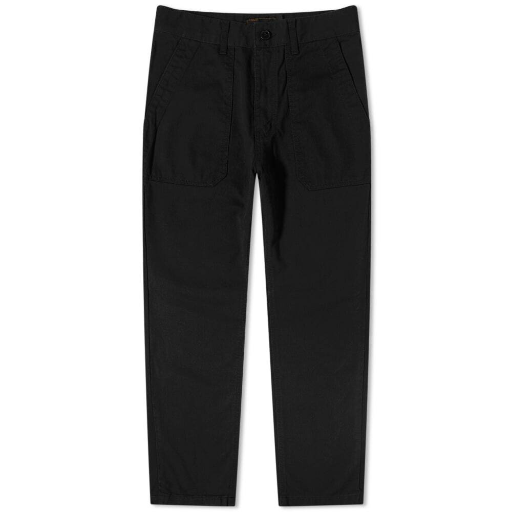 Uniform Bridge Men's Cotton Fatigue Pant in Black Uniform Bridge