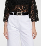 Roger Vivier Silk satin belt