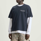 Sundays Men's Track T-Shirt in Navy