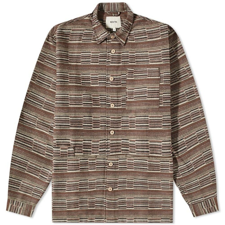 Photo: Kestin Men's Rosyth Shirt Jacket in Multi Jacquard