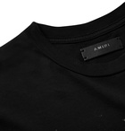 AMIRI - Logo-Print Cotton-Jersey T-Shirt - Black