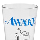 Awake NY x Peanuts Glass Cup in Vampire