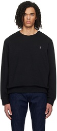 Polo Ralph Lauren Black Crewneck Sweatshirt