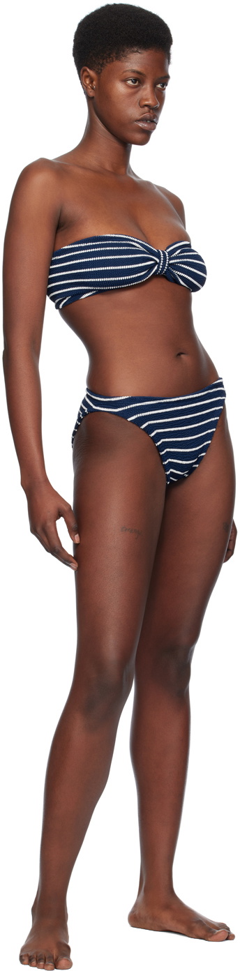 Hunza G Navy Jean Bikini Hunza G
