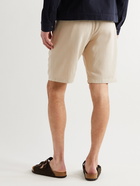 NN07 - Seb Lyocell Drawstring Shorts - Neutrals