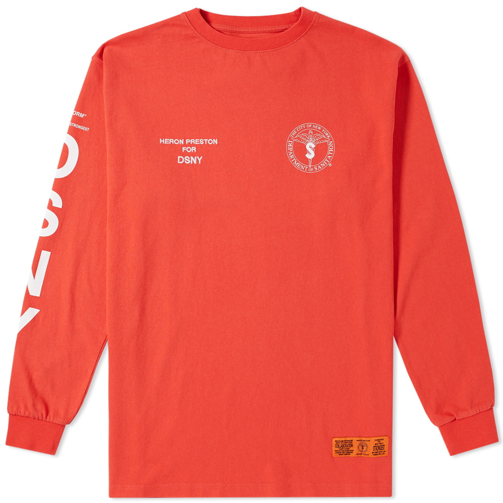 Heron Preston x DSNY Long Sleeve Jersone Tee Heron Preston