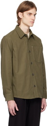 A.P.C. Khaki Theodore Shirt