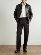 Lardini - Button-Down Collar Cotton-Poplin Shirt - White
