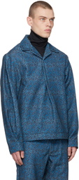 Bianca Saunders Black & Blue Cena Shirt
