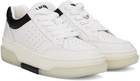 AMIRI White & Black Stadium Low Sneakers