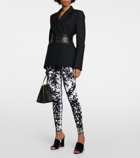 Alaïa Jacquard leggings