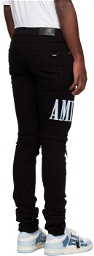 AMIRI Black Tie-Dye Core Jeans