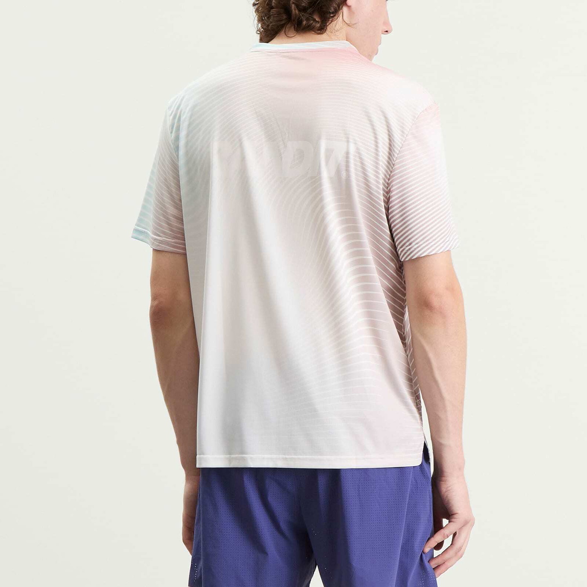 Bandit Men's Drift SS Printed Performance T-Shirt in Minty Blue Multi