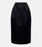 The Row Gamin wool and silk maxi skirt