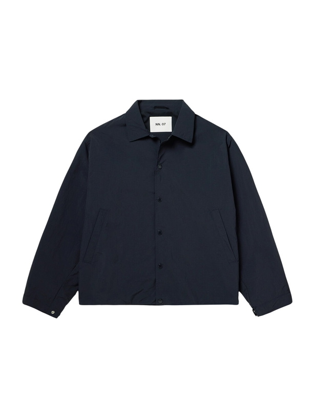Photo: NN07 - Fenton 80039 Recycled-Shell Jacket - Blue