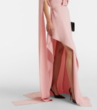 Maticevski Priority draped crêpe gown