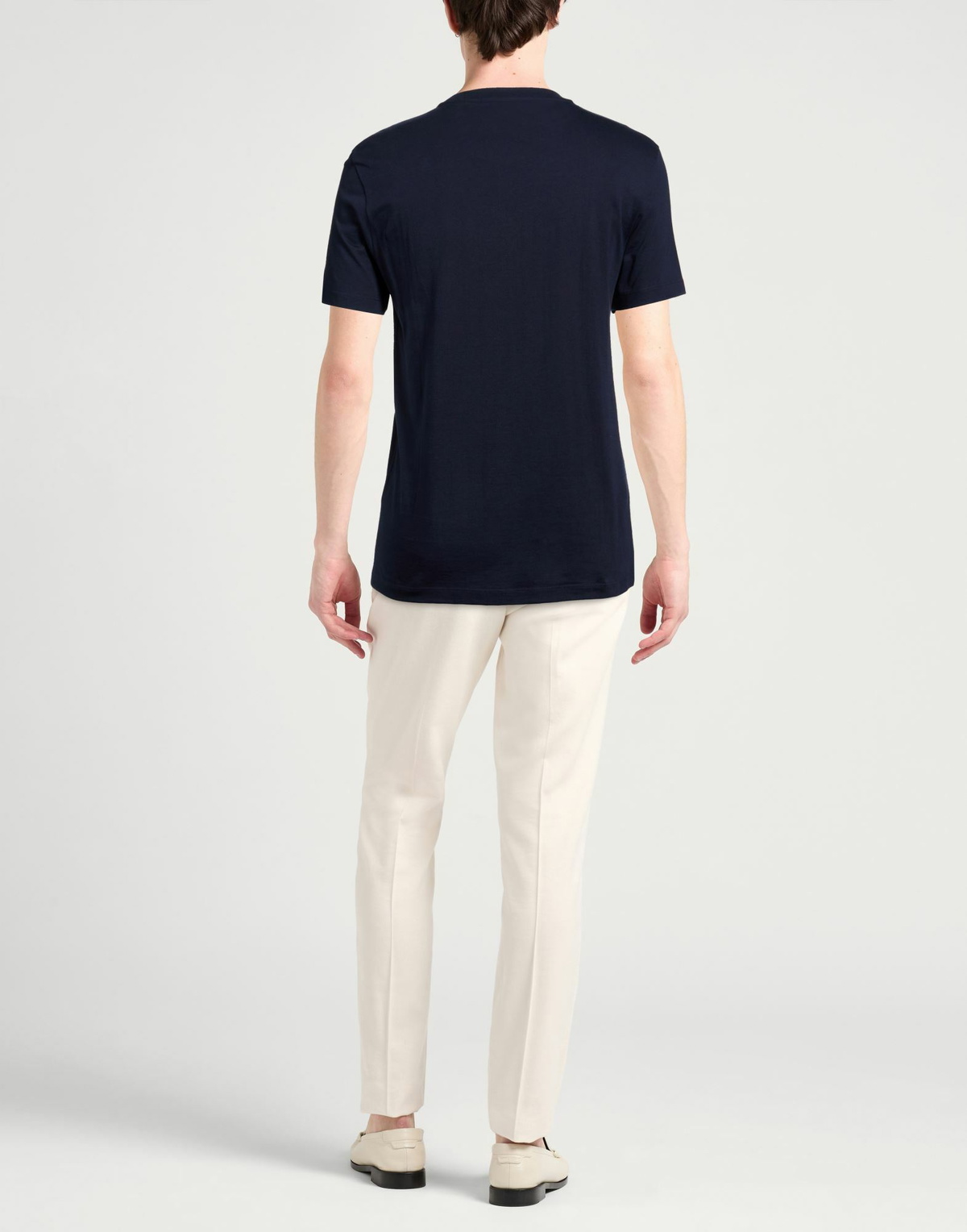 Versace Mens T-shirt Midnight in Blue