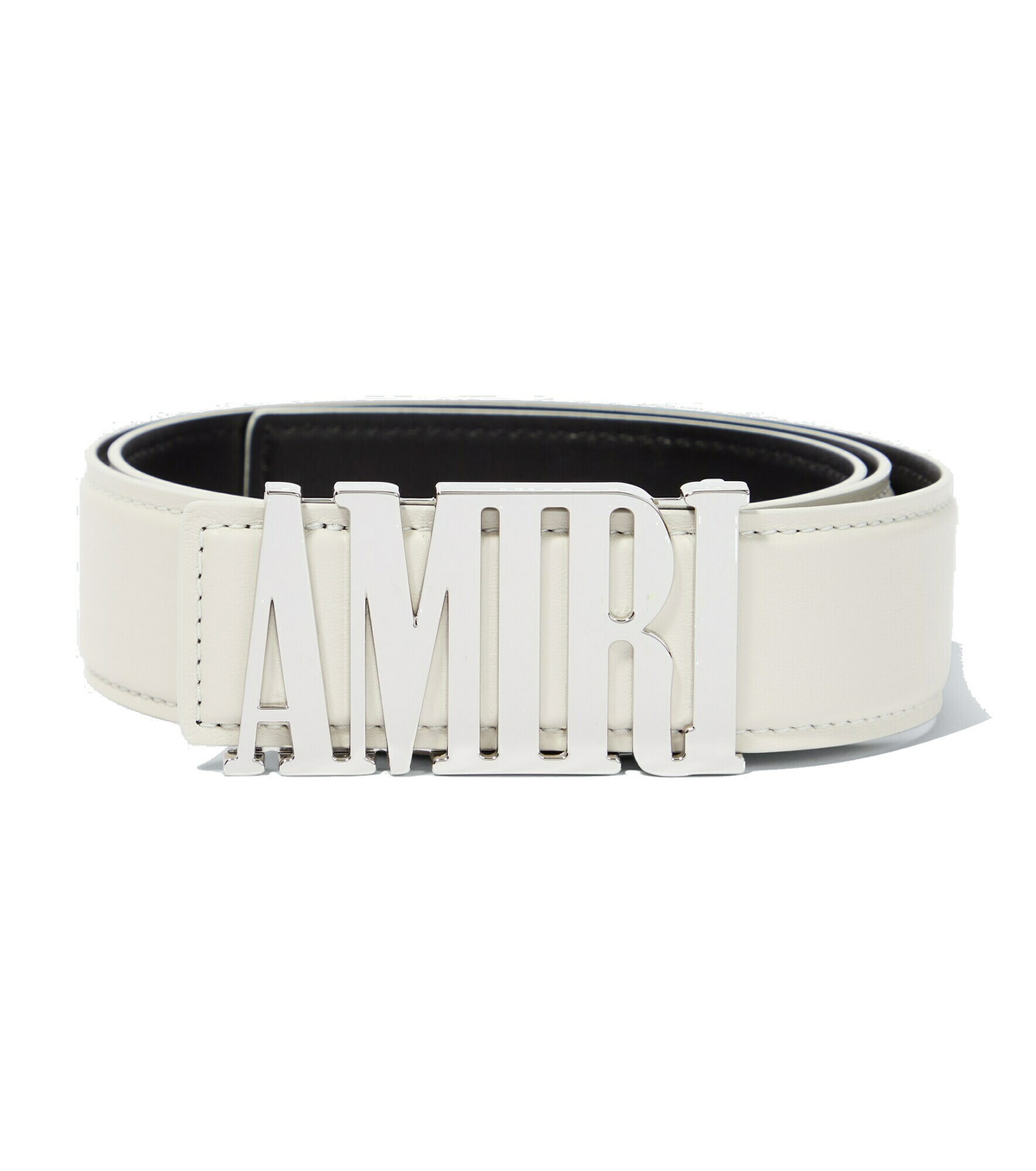 AMIRI ロゴ レザー ベルト ブラック (AMIRI/ベルト) 113502832