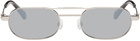 Off-White Silver Vaiden Sunglasses