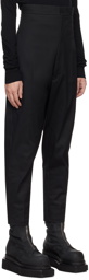 Rick Owens Black Dirt Cooper Trousers