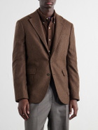 Polo Ralph Lauren - Checked Wool-Blend Blazer - Brown