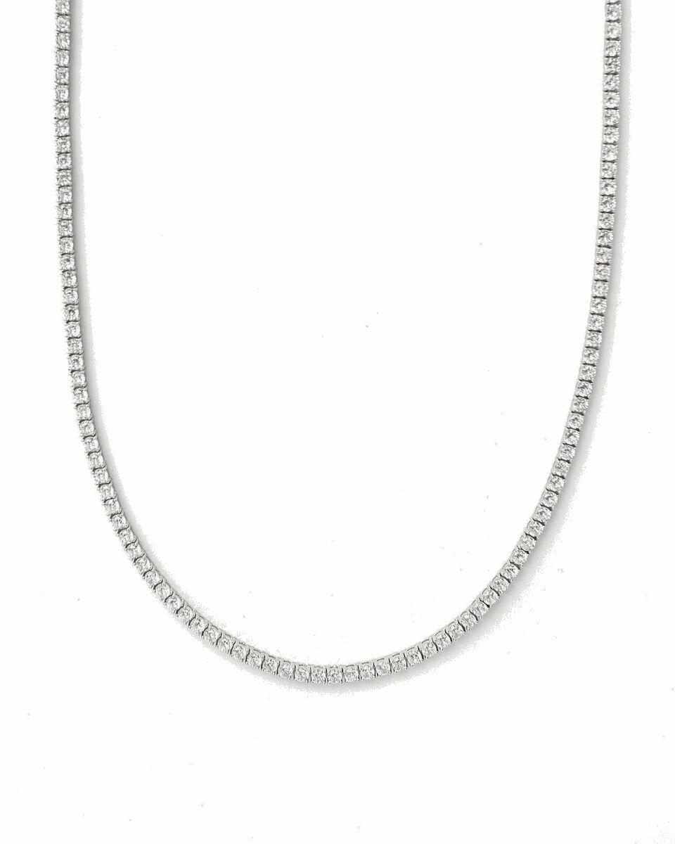 Photo: Hatton Labs Spikes Tennis Chain Silver - Mens - Jewellery