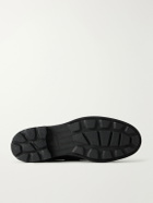 Brioni - Leather Boat Shoes - Black