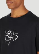 Lightening Logo T-Shirt in Black