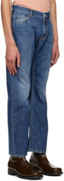 PALMER Blue Distressed Jeans