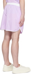 Sébline Purple Running Boxer Shorts