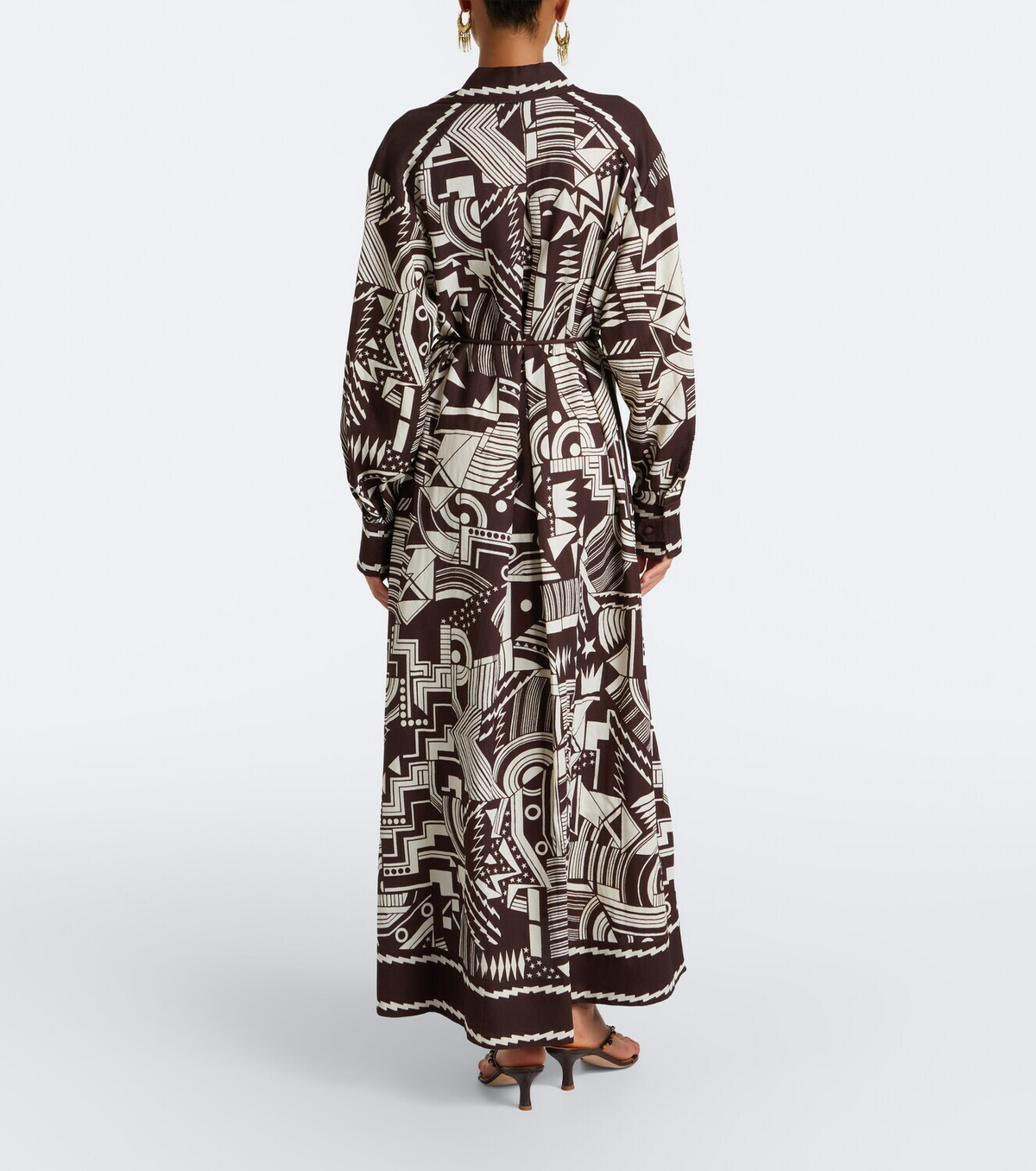 Alémais Lori printed shirt dress