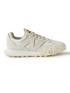 New Balance - Casablanca XC72 Suede-Trimmed Leather Sneakers - White