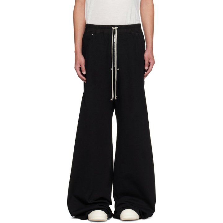 Photo: Rick Owens DRKSHDW Black Tower Geth Belas Sweatpants