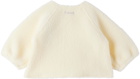 Kodomo BEAMS Baby Off-White Wrap Jacket