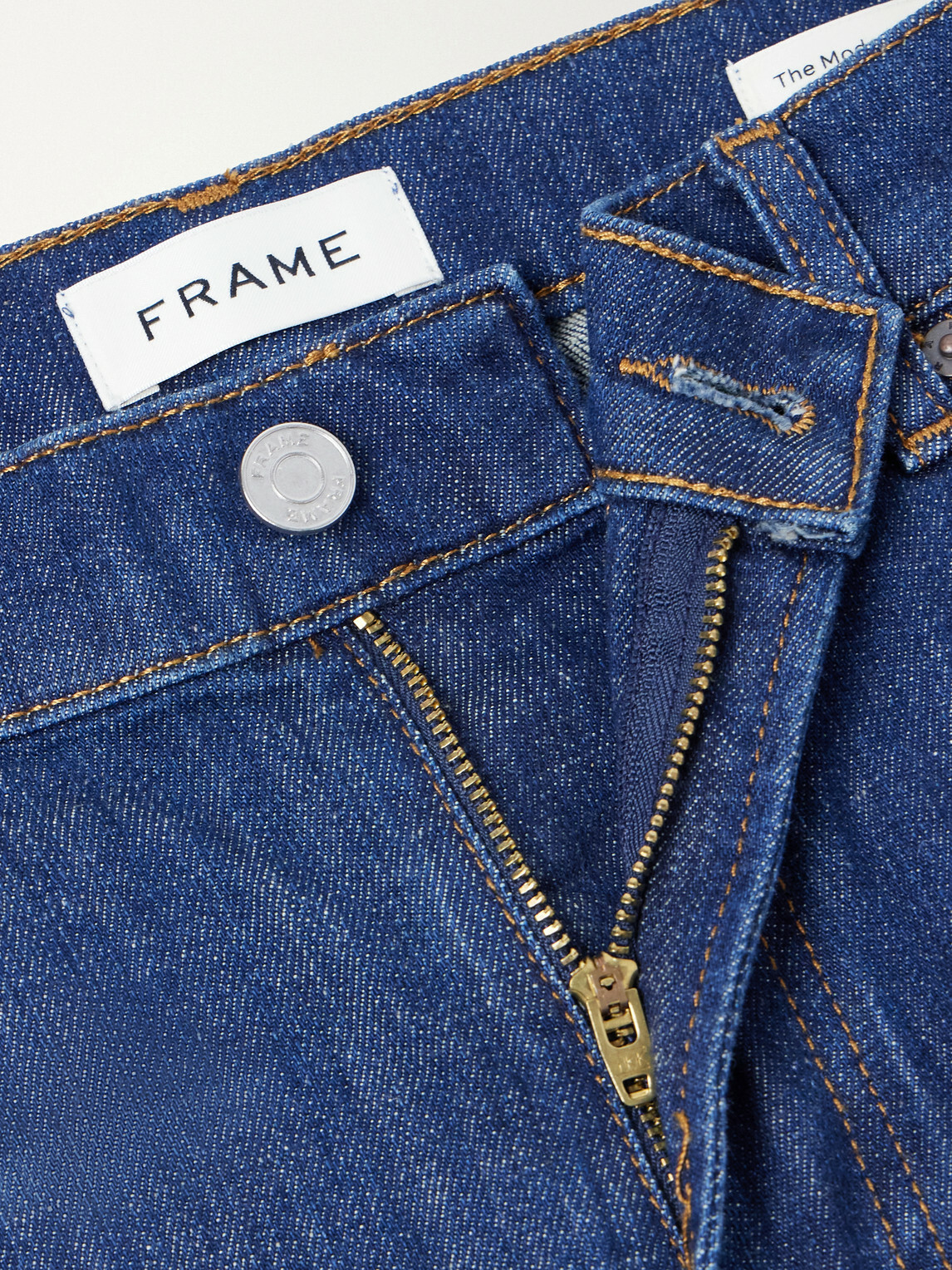 FRAME - The Modern Straight-Leg Jeans - Blue