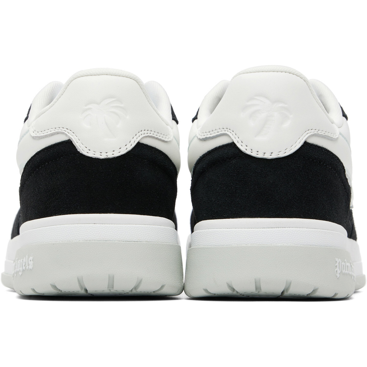 Palm Angels White Palm Basketball Sneakers