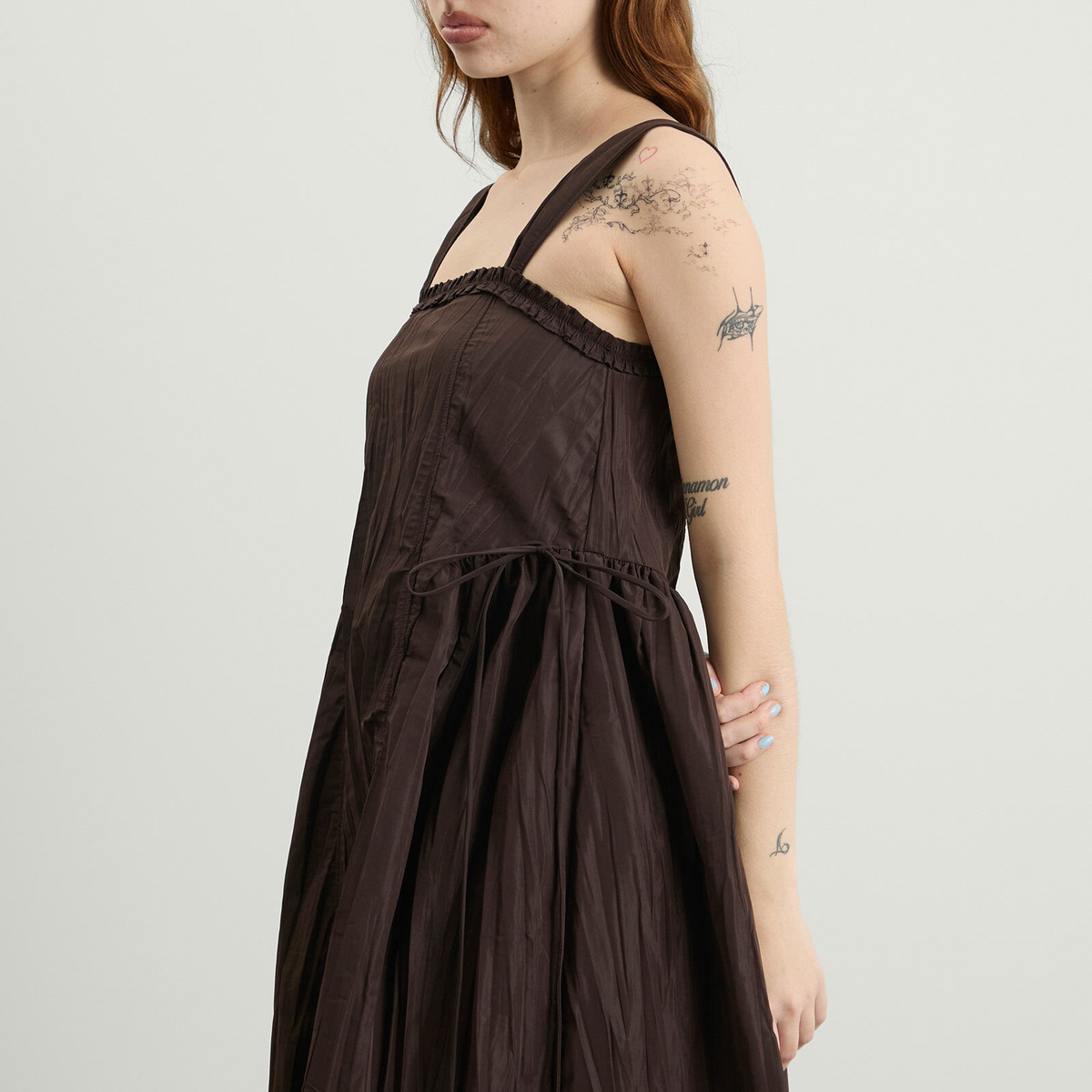 Damson Madder Women's Elina Midi Dress Presented By END. in Choc