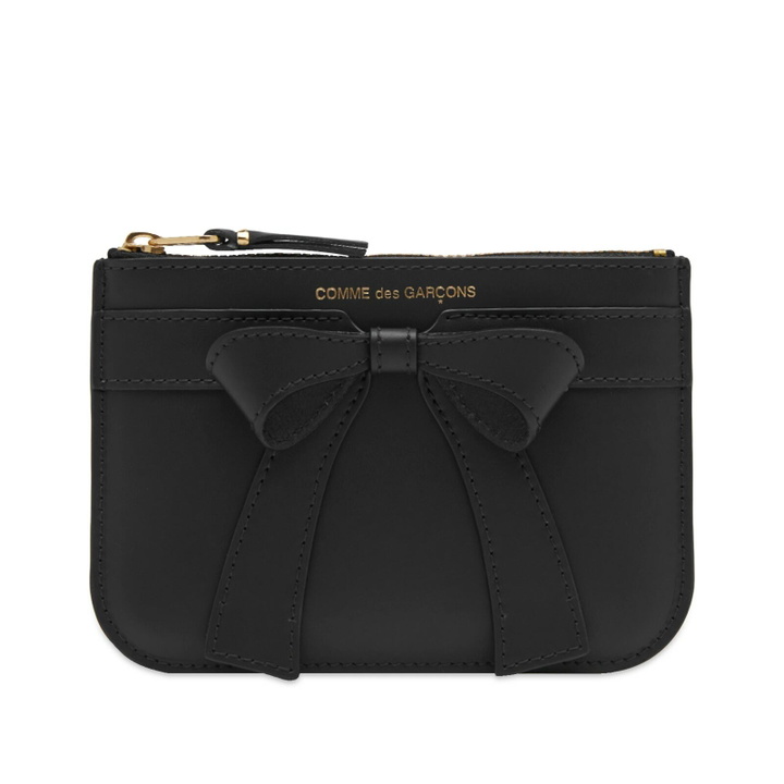 Photo: Comme des Garçons Wallet SA8100BB Big Bow Wallet in Black 