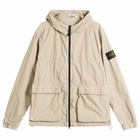 Stone Island Men's Nylon Smerigliato-TC Short Parka Jacket in Desert