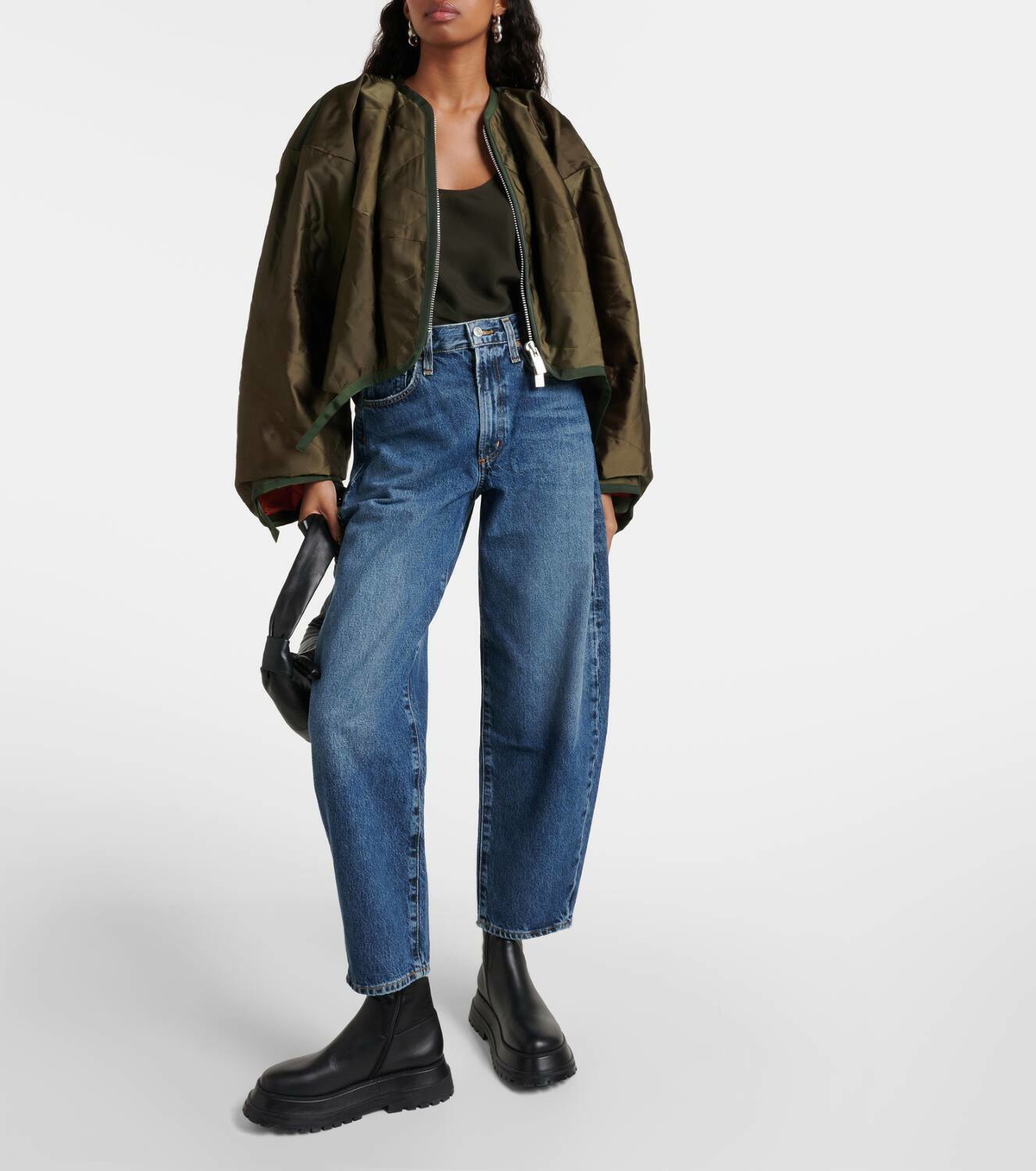 ボトムスその他 AGOLDE Dark blue denim balloon jeans AGOLDE Balloon Jeans | goop