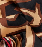 Pucci Labirinto silk twill scarf