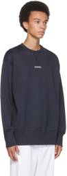Valentino Navy Logo Sweatshirt