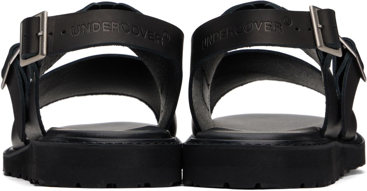 UNDERCOVER Black foot the coacher Edition UP1E4F01 Sandals
