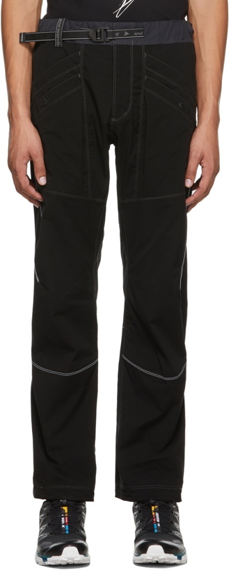 Photo: and wander Black Pocket Stretch Trousers