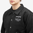 Fucking Awesome Men's Korea Bar Varsity Jacket in Black