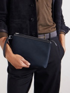 TOM FORD - Leather-Trimmed Canvas Pouch