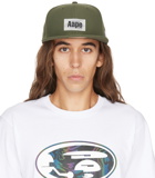 AAPE by A Bathing Ape Khaki Patch Cap