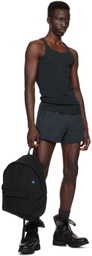 GREG ROSS Black Gym Shorts